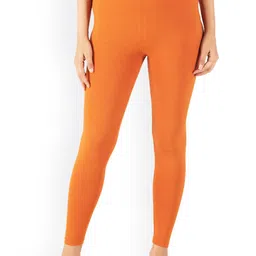 indian flower Women Solid Ankle Length Leggings-picture-27