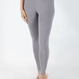 indian flower Women Solid Ankle Length Leggings-image-6