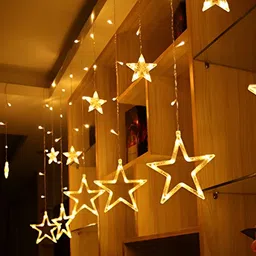 SPARK WORLD Yellow Star String Lights-picture-19