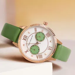 French Connection Women Leather Straps Analogue Multi Function Watch-picture-34
