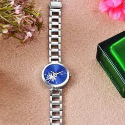 DressBerry Blue Women Printed Dial Bracelet Style Straps Digital Watch HOBDB-198-SL-BL-picture-36