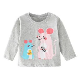 StyleCast Girls Graphic Printed Round Neck T-shirt image 1