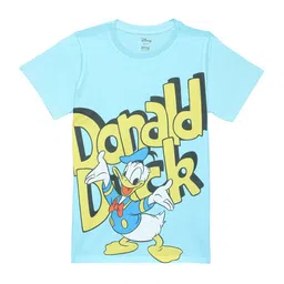 Wear Your Mind Boys Donald Duck Printed Cotton T-shirt-image-70