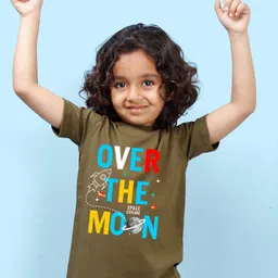 NUSYL Boys Typography Printed Round Neck T-shirt-picture-52