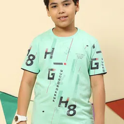 Monte Carlo Boys Typography Printed Round Neck T-Shirt-picture-44