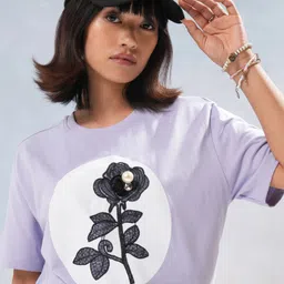 Street By Tokyo Talkies Women Graphic Printed Cotton Relaxed Fit T-shirt-picture-15