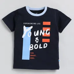 Toonyport Boys Typography Printed Cotton T-Shirt-picture-18