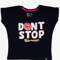 Bodycare Girls Typography Printed Round Neck T-shirt-picture-36