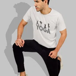 Greylongg Typography Printed Round Neck T-Shirt-image-28