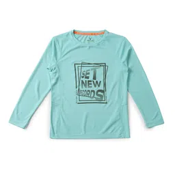 Allen Solly Junior Boys Typography Printed Cotton Round Neck Applique Casual T-shirt-picture-38