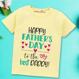 Babywish Kids Typography Printed Applique T-shirt-picture-42