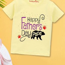 Babywish Kids Typography Printed Applique T-shirt-picture-49