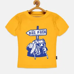 KiddoPanti Boys Graphic Printed Pure Cotton T-shirt-picture-21