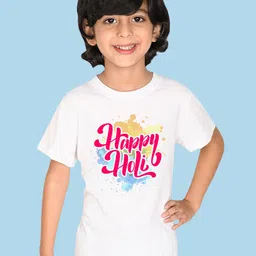 NUSYL Boys Holi Printed T-shirt-picture-58