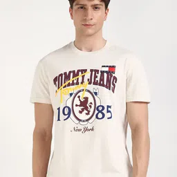 Tommy Hilfiger Men Varsity Printed Applique T-shirt-picture-51
