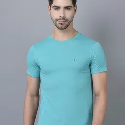 Dollar Round Neck Cotton T-shirt-picture-12