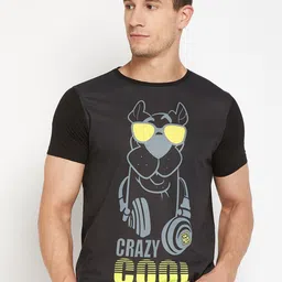 Wear Your Mind Scooby Doo Printed Round Neck T-shirt image 1