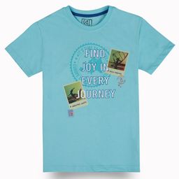 Gini and Jony Boys Graphic Printed Round Neck Cotton T-shirt-picture-14