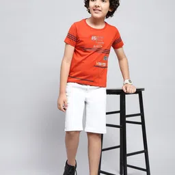 Monte Carlo Boys Typography Printed Round Neck T-shirt-picture-18