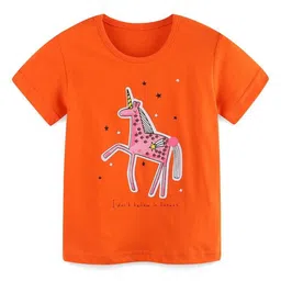StyleCast Girls Typography Printed Raw Edge T-shirt-picture-21