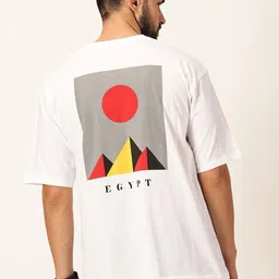 Thomas Scott Oversized Graphic Printed Cotton Bio Finish T-shirt image 1