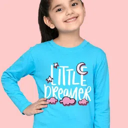 NUSYL Girls Graphic Printed Long Sleeves T-Shirt image 1