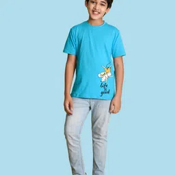 NUSYL Boys Graphic Printed Round Neck T-shirt-picture-21