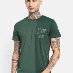 Octave Round Neck Cotton T-shirt-picture-22
