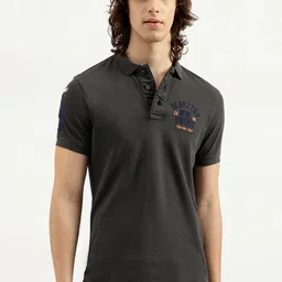 United Colors of Benetton Polo Collar Pure Cotton Regular Fit T-shirt-picture-55