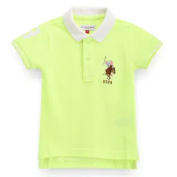 U.S. Polo Assn. Kids Boys Polo Collar Pure Cotton T-shirt-picture-10