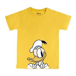 Disney by Wear Your Mind Boys Yellow  White Donald Duck Printed Pure Cotton T-shirt-picture-6
