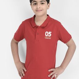 Crimsoune Club Boys Polo Collar T-shirt-picture-12