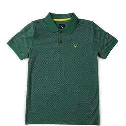 Allen Solly Junior Boys Polka Dot Printed Polo Collar Short sleeves Cotton T-shirt-picture-20