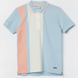 Fame Forever by Lifestyle Boys Polo Collar Applique T-shirt-picture-53