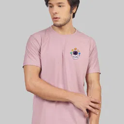 Greylongg Men Round Neck Graphic Printed T-shirt image 1