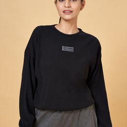 Ajile by Pantaloons Relaxed Fit Long Sleeves Cotton T-shirt-picture-49