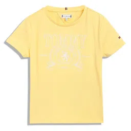 Tommy Hilfiger Girls Typography Applique T-shirt-picture-42