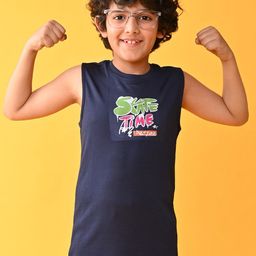 Anthrilo Boys Typography Printed Cotton T-shirt-picture-22