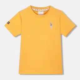 Blue Giraffe Boys Raw Edge T-shirt-picture-15