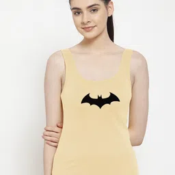 Friskers Women Beige Tank Top-image-25