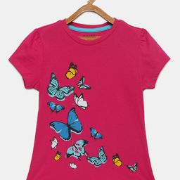mackly Girls Printed Pure Cotton Lounge T-shirt-picture-34