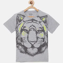 mackly Boys Graphic Printed Pure Cotton T-shirt-picture-49