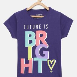 mackly Girls Printed Pure Cotton Lounge Tshirt-picture-45