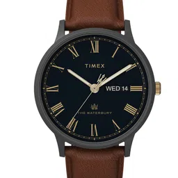 Timex Men Embellished Dial & Leather Straps Analogue Watch TW2U88500UJ-picture-27