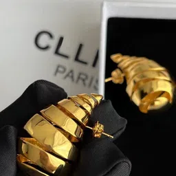 AKISON JEWELS Gold-Plated Western Earrings-picture-21