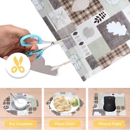 LooMantha Grey Printed Water Resistant Shelf Liner Organisers image 4