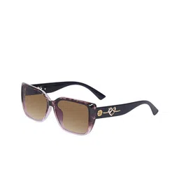 HASHTAG EYEWEAR Unisex Rectangle Sunglasses with UV Protected Lens TZ_24_8017_C1 image 1