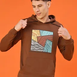 V-Mart Men Printed Hooded Sweatshirt-picture-52
