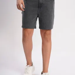 Bene Kleed Men Regular Fit Cotton Denim Shorts-picture-38