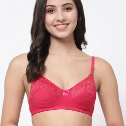 College Girl Pink Non Padded Everyday Bra-picture-13